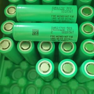 High discharge rate 21700 5000mAh 25A/45A Battery 3.6V Samsung 21700 50S li-ion Battery Cell for Drones/FPV