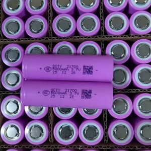 High Drain 21700 5000mAh High Discharge 40A/60A Lithium Ion Battery for Battery Packs