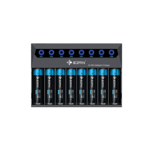 Eizfan M8 Battery Charger Led Display 8 Slots Battery Charger for 18650 21700 Li-ion Batteries
