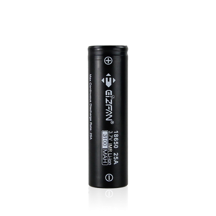 Wholesale Eizfan IMR18650 3100mAh 25A/40A cells Black 3.7V Lithium-ion Battery for vape cylindrical batteries - Image 3