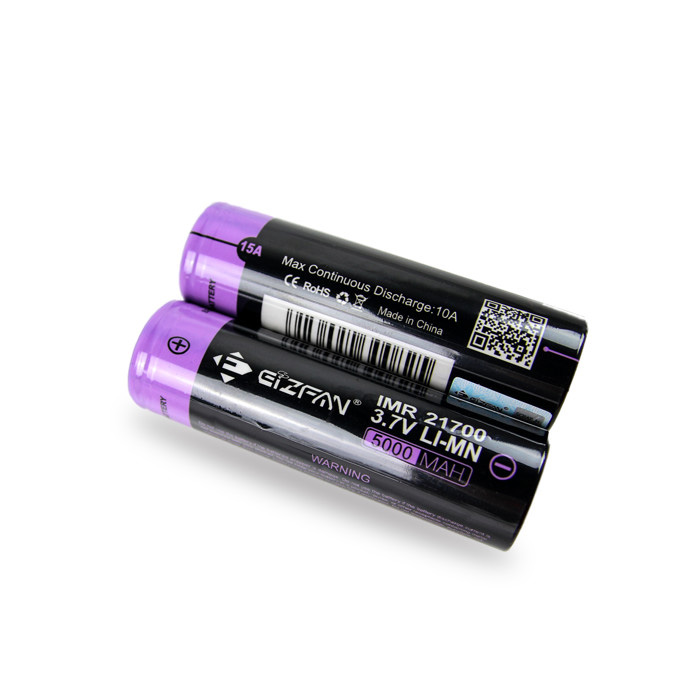Eizfan IMR21700 5000mah 10/15A li-ion batteries for vape 3.6V 21700 e-cig battery OEM rechargeable battery - Image 4