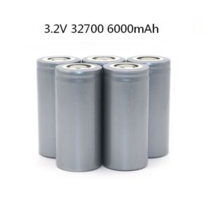 3.2V 32700 Battery 6000mAh 3C LiFePO4 Batteries for Solar Street Light