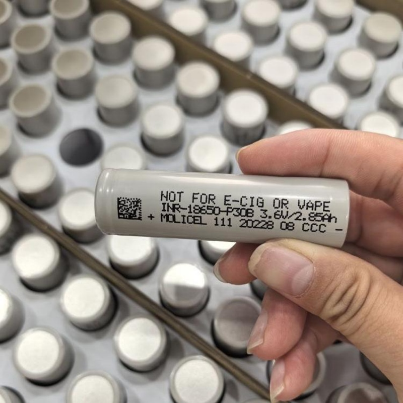 Molicel 18650 P30B Battery 18650 3000mAh 30A for Camera Drone 6S2P Drone Battery Pack - Image 2